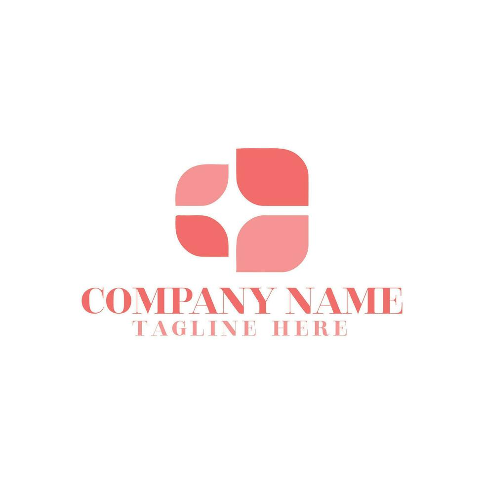 Beautiful queen mono line logo icon design template vector