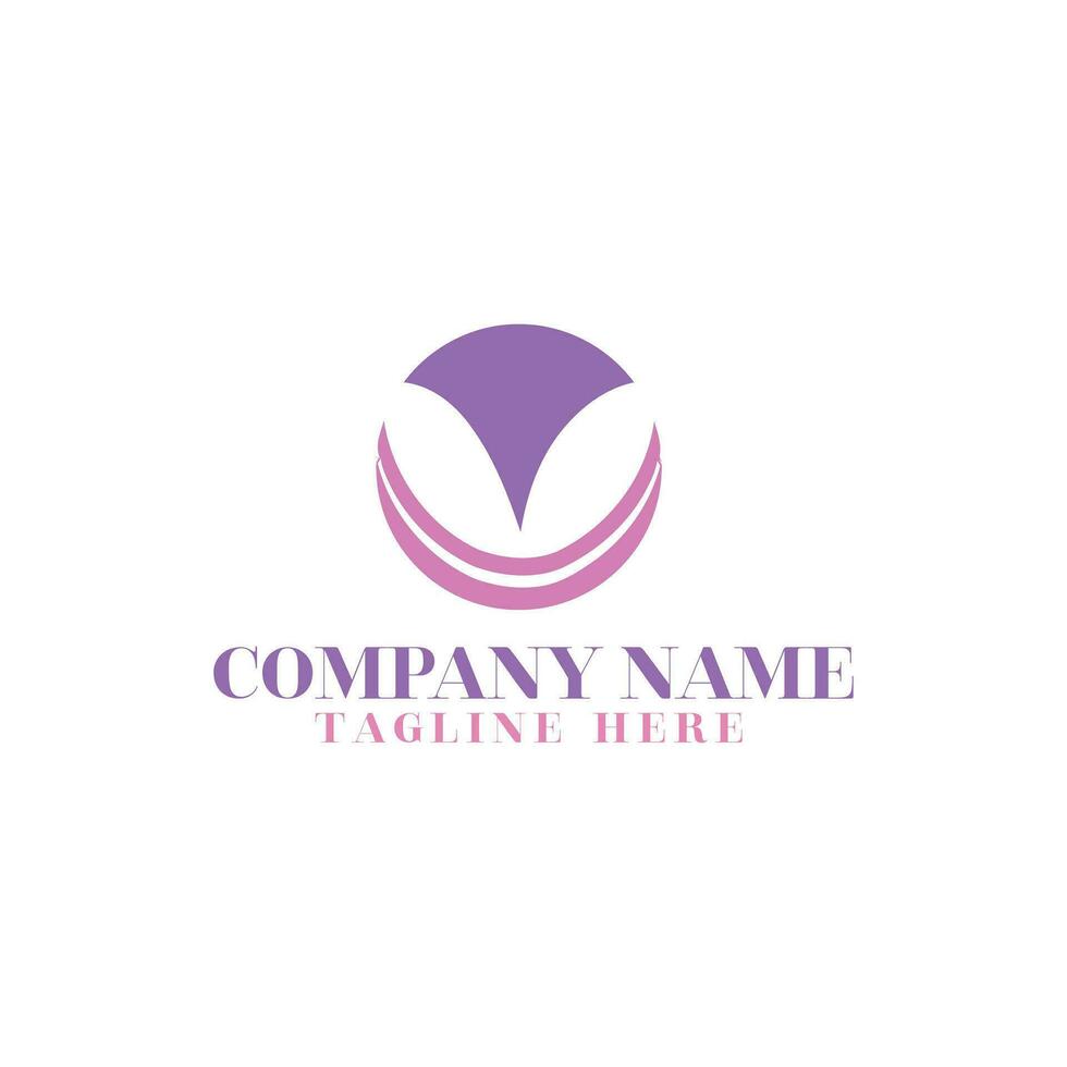 Abstract flower sprout star logo design template vector