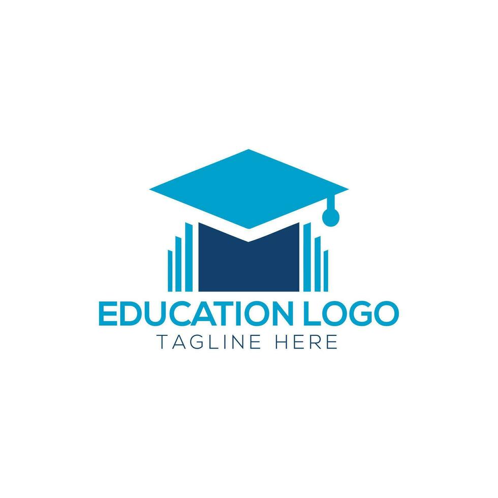 negocio educación logo vector