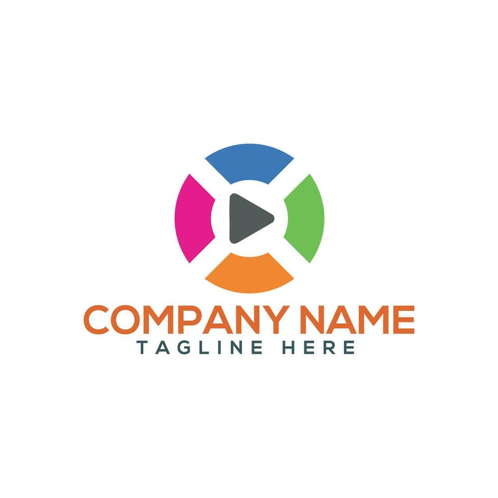 Shopping Chat Logo Template Design vector