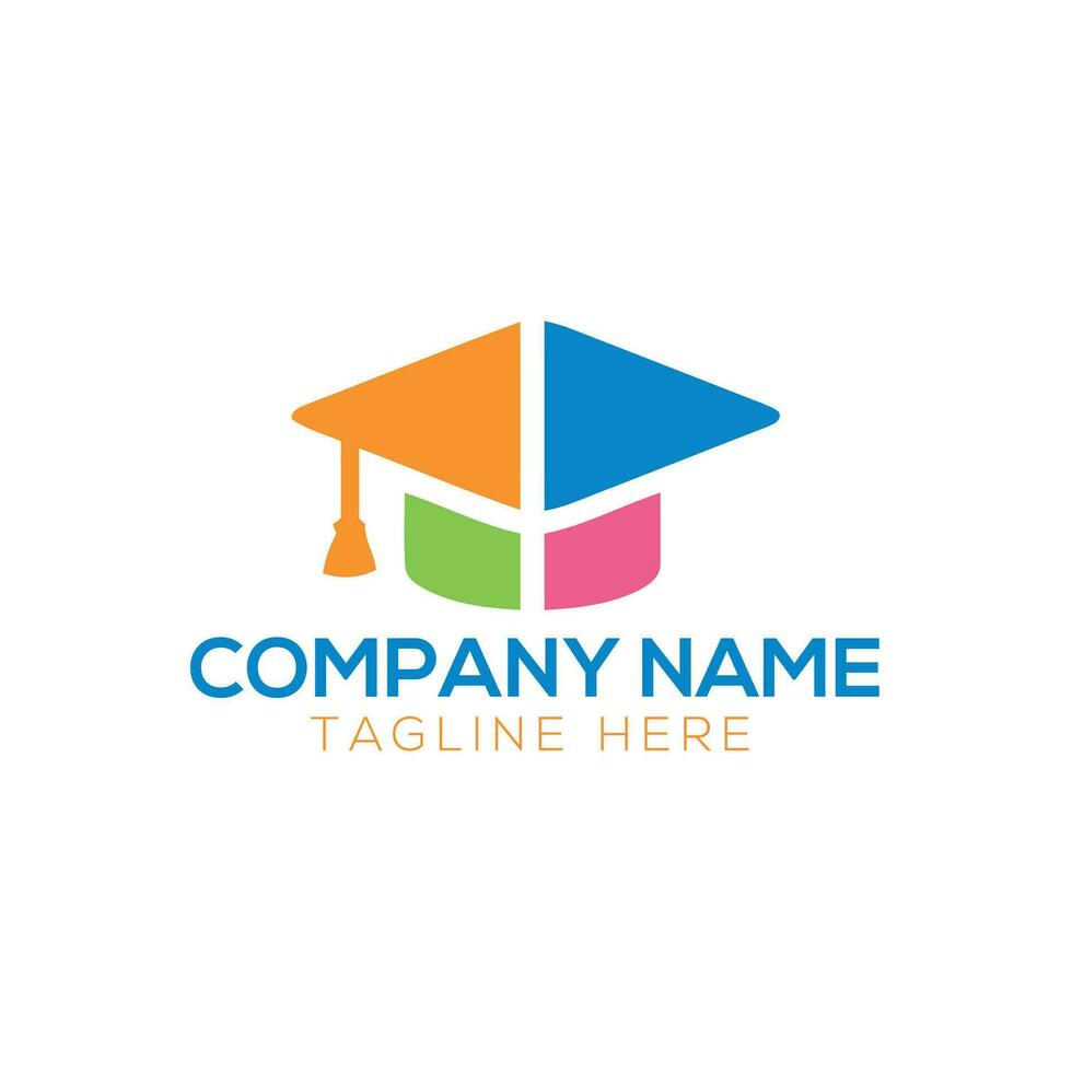 reading book logo with hand silhouette Open Book vector