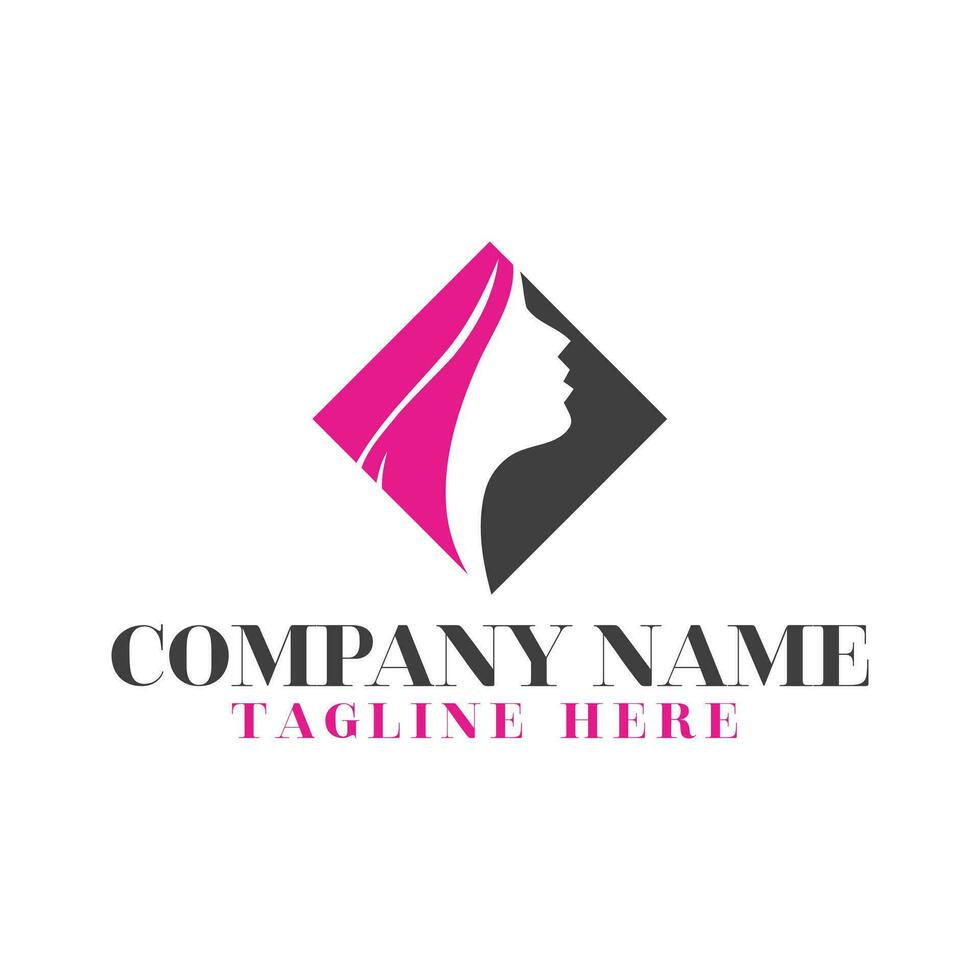 Vector logo of the goddess of fertility.