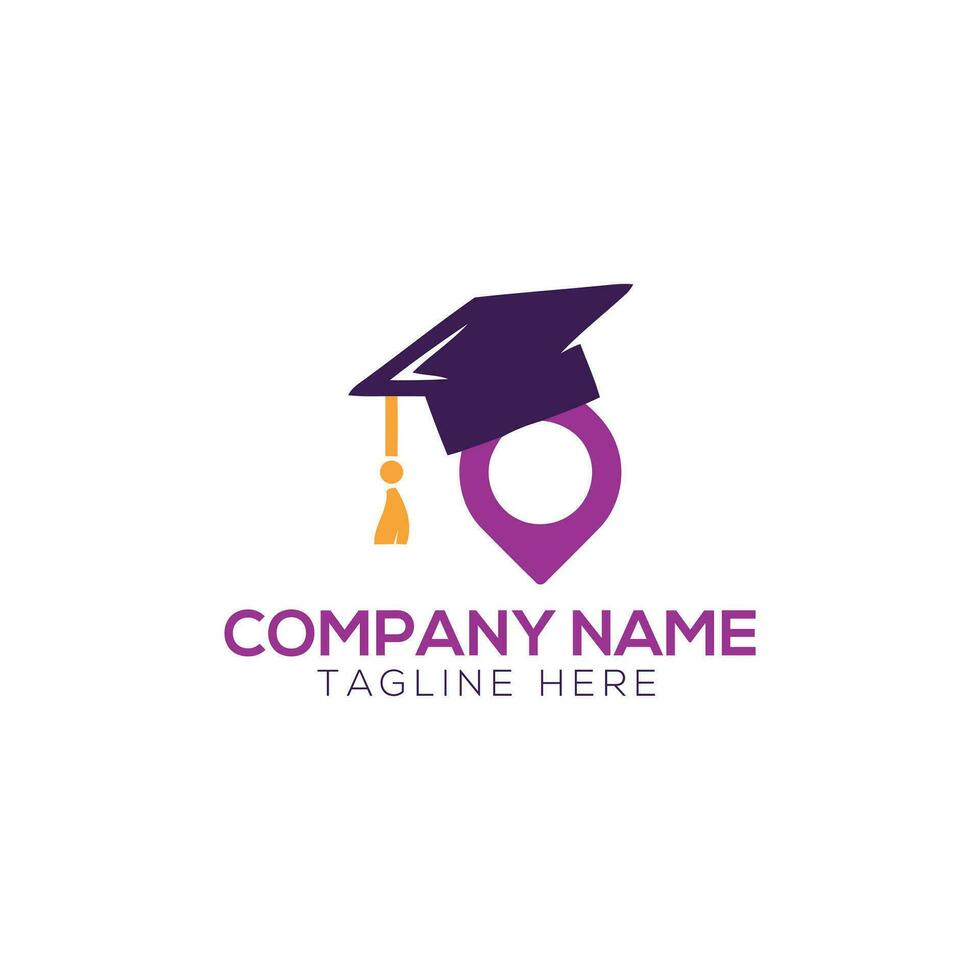 Graduation Hat Cap Education School Student Logo vector