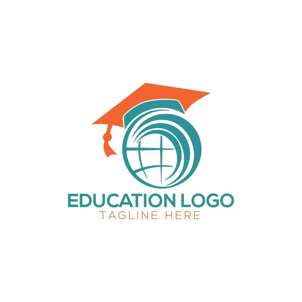 education logo, science and knowledge, smart icon vector