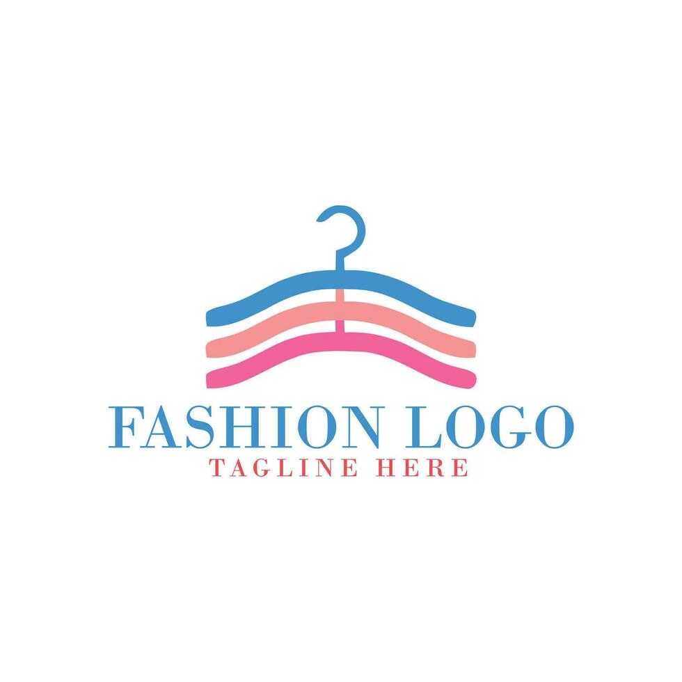 ropa Tienda logo diseño inspiración. vector ilustración
