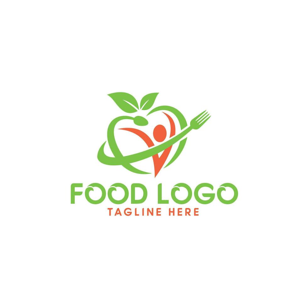 Kitchen hot pot restaurant logo icon with big red fire flame vector