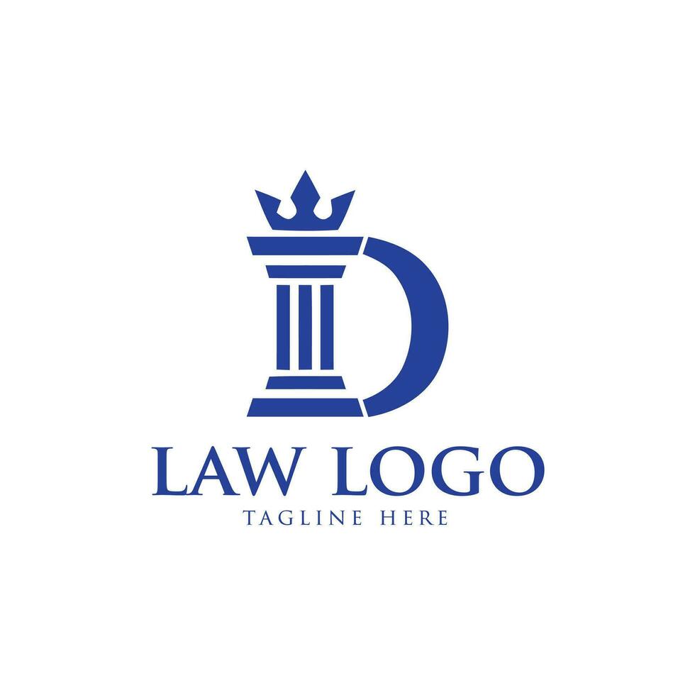 The scale of justice logo vector