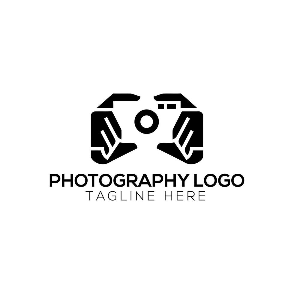 cámara fotografía logo modelo vector icono