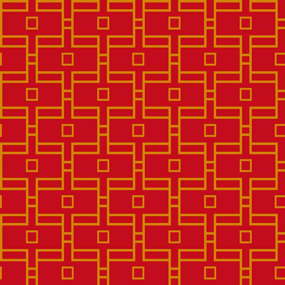 Vector seamless pattern in asian style.