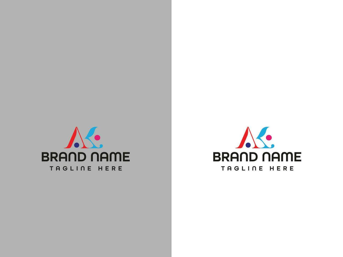 letter logo design vector