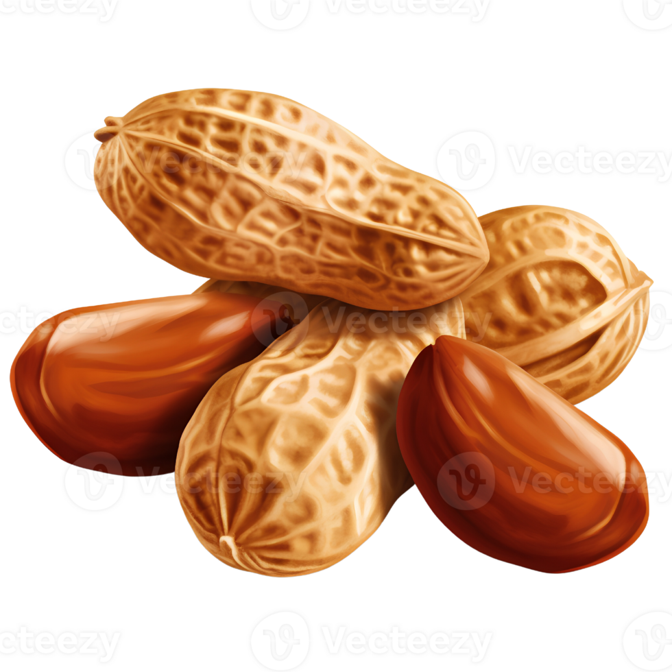 peanut ingredient ai generative png