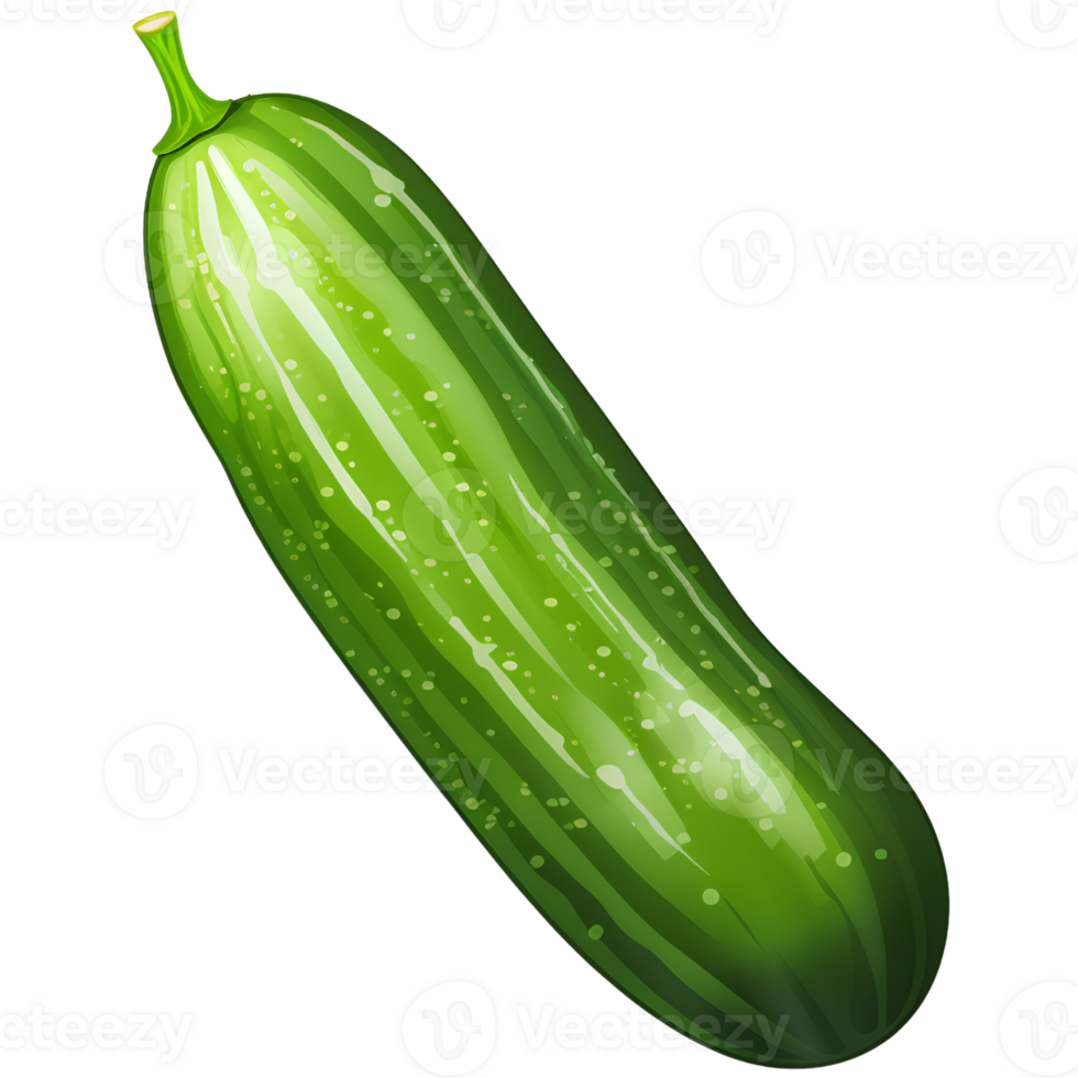 cucumber vegetable ai generative png