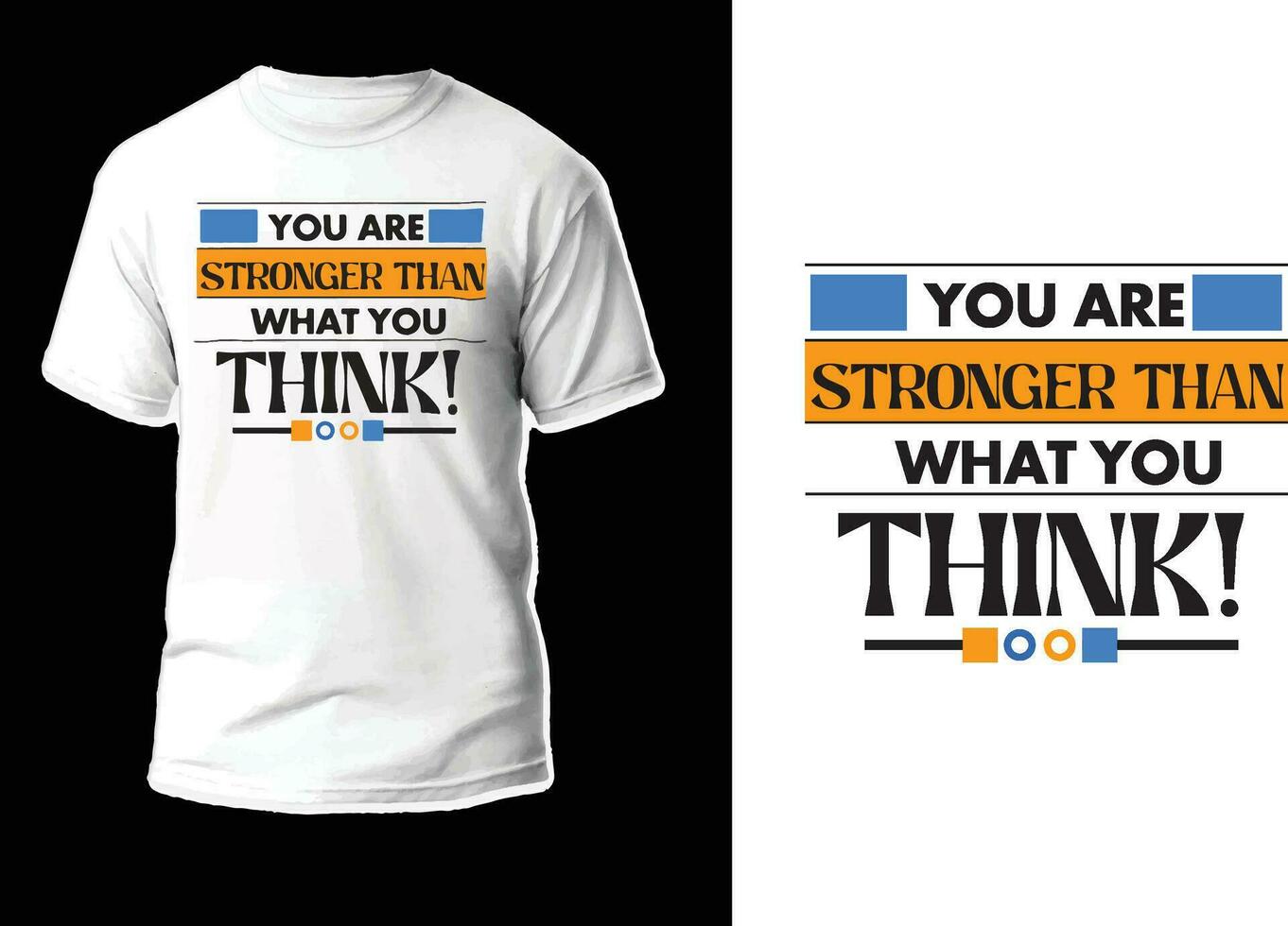 Empower Your Journey with Inspirational T-shirt Designs - Wear Confidence Every Day vector