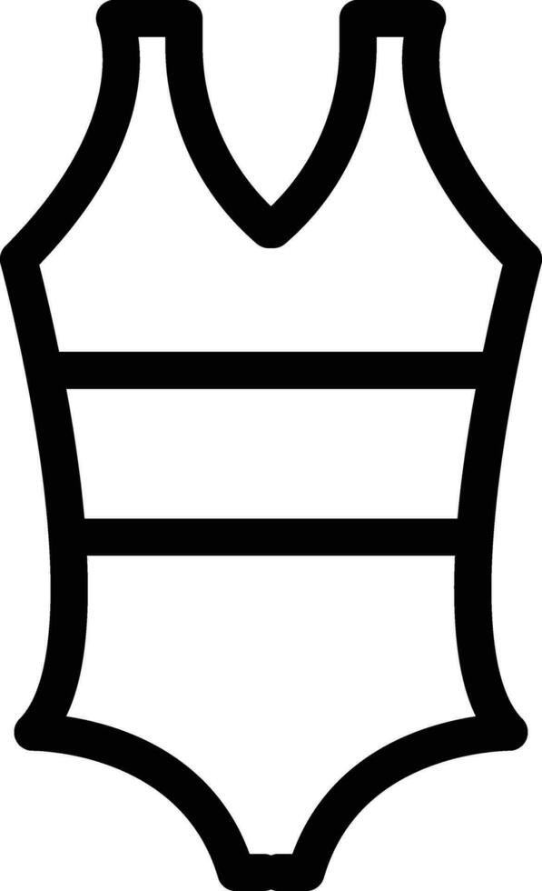 swimsuit icon for download vector
