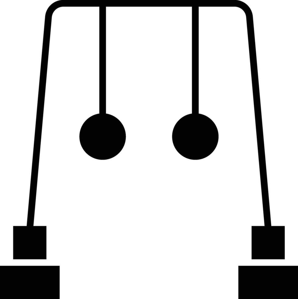 mono barras icono para descargar vector