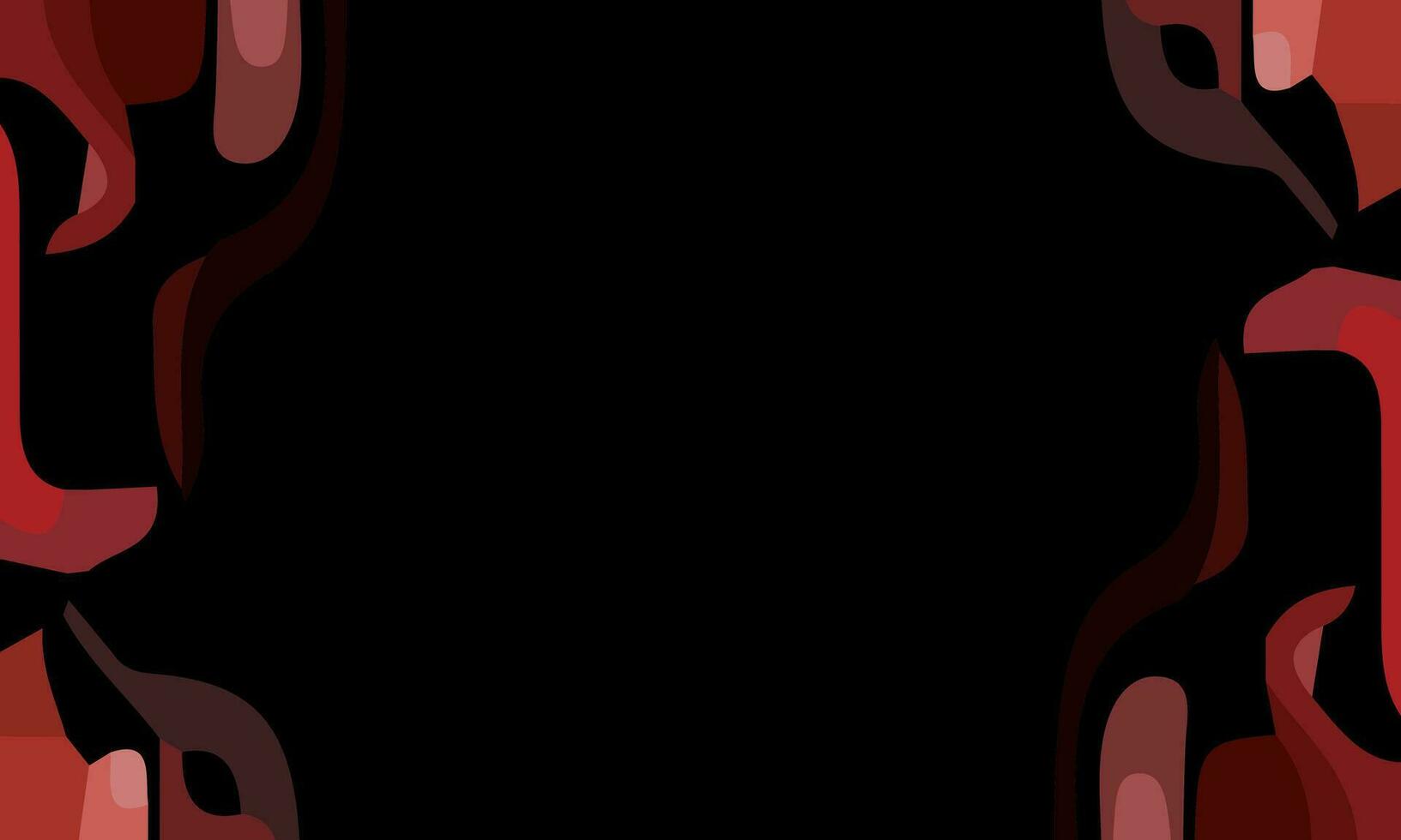 Simple tribal background with copy space area. Suitable for poster and banner vector