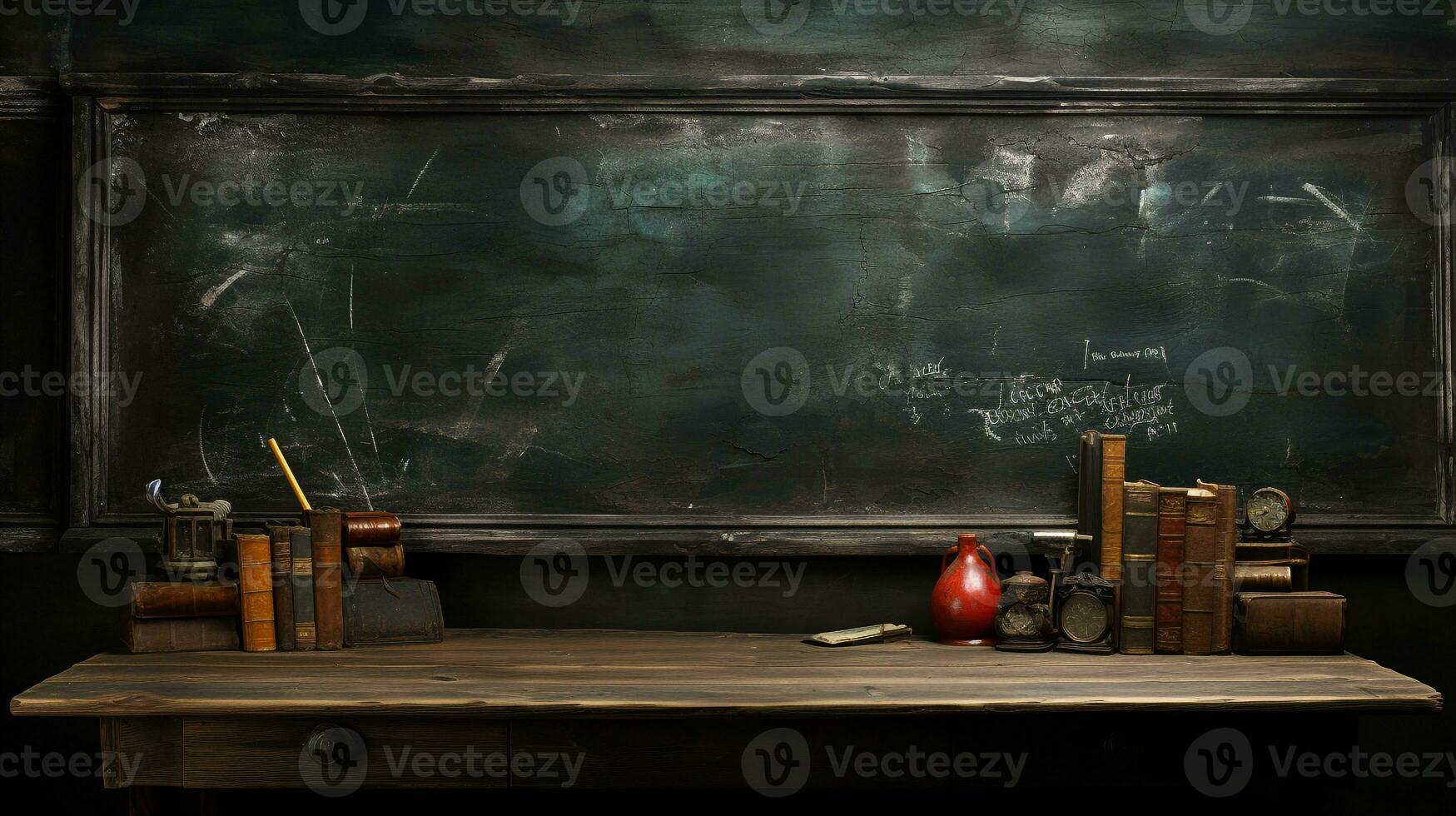 Blackboard texture Background ai photo