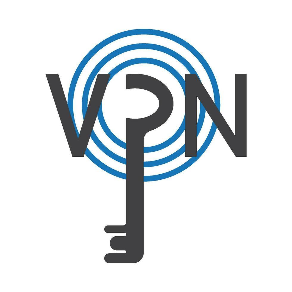 VPN or Virtual Private Network icon vector