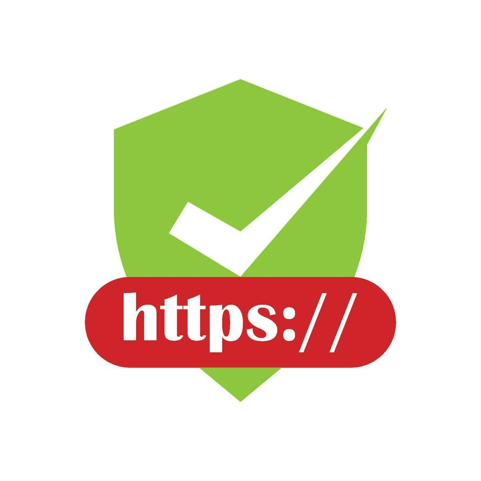 Https Protocol icon vector