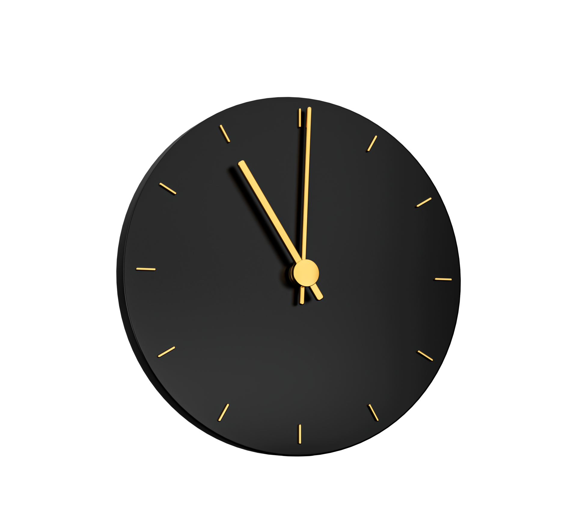 premium-gold-clock-icon-11-o-clock-time-eleven-o-clock-3d-illustration