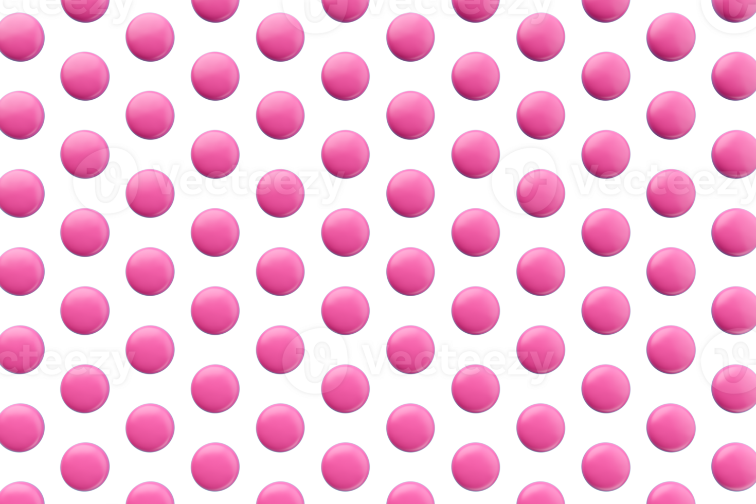 Pink coated chocolate candies scattered. repetition Seamless pattern 3d illustration png