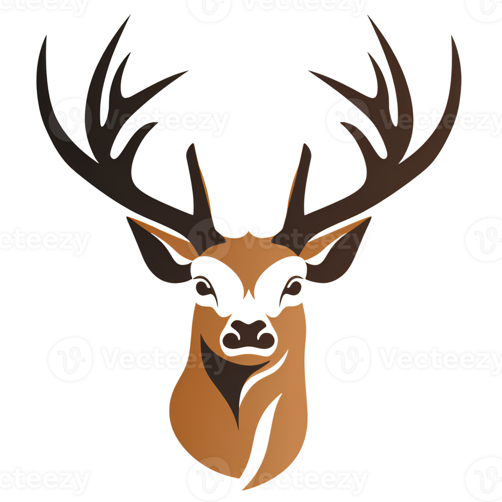 cartoon deer ai generative png