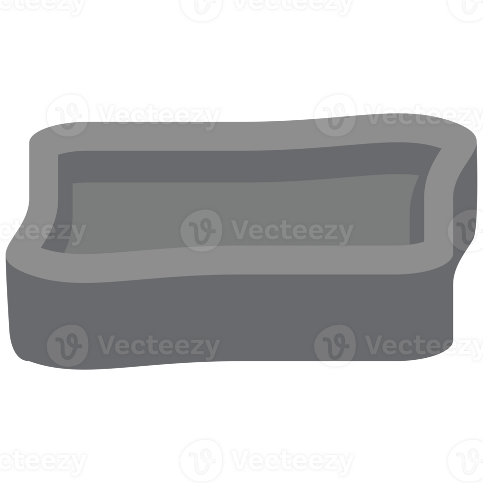 Clean cigarette ash disposal ashtray png
