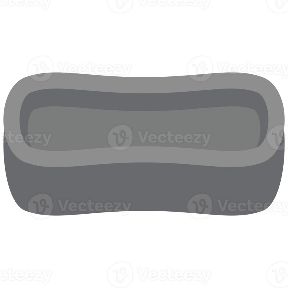 Clean cigarette ash disposal ashtray png