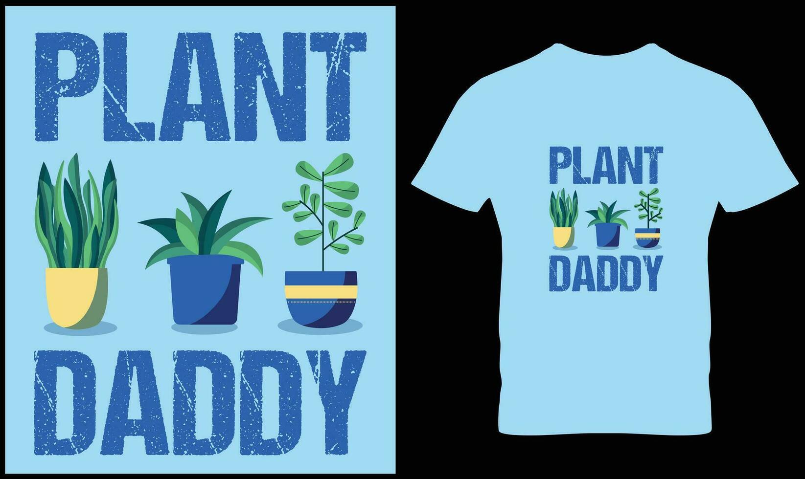 Gardening t-shirt design vector graphic.