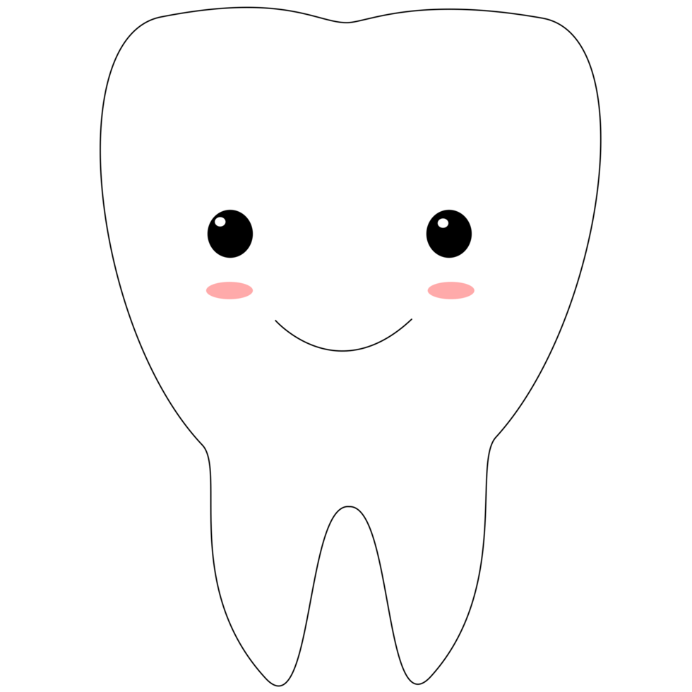 cute-molar-tooth-28273775-png