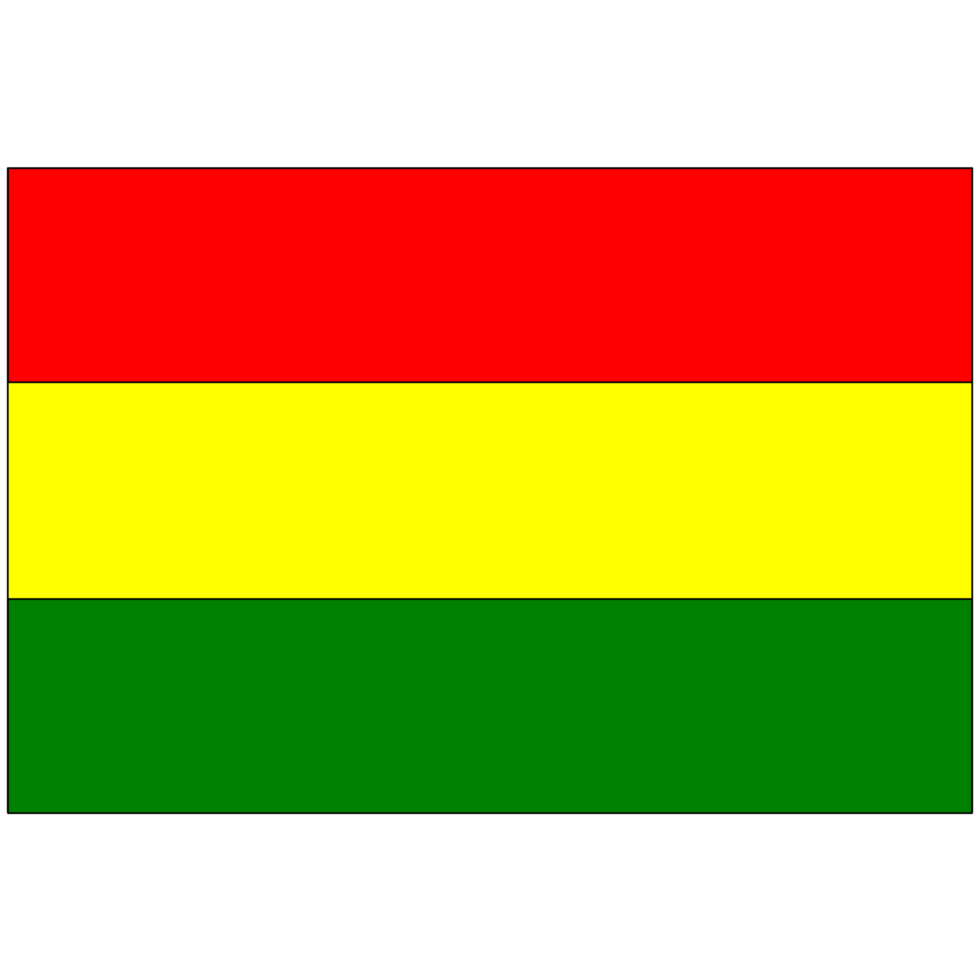 bolivia flag isolated png