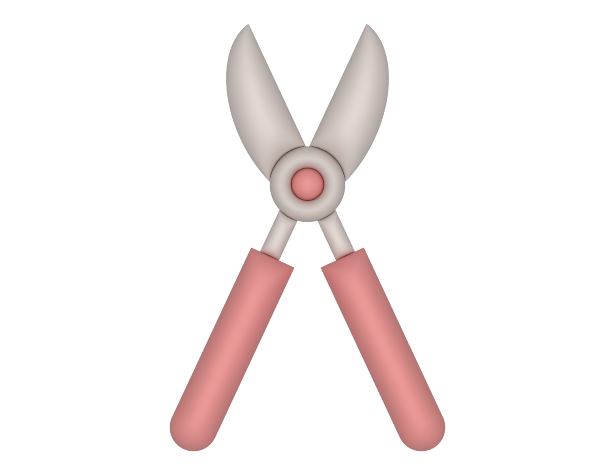 3d Pruning Shears Tool png