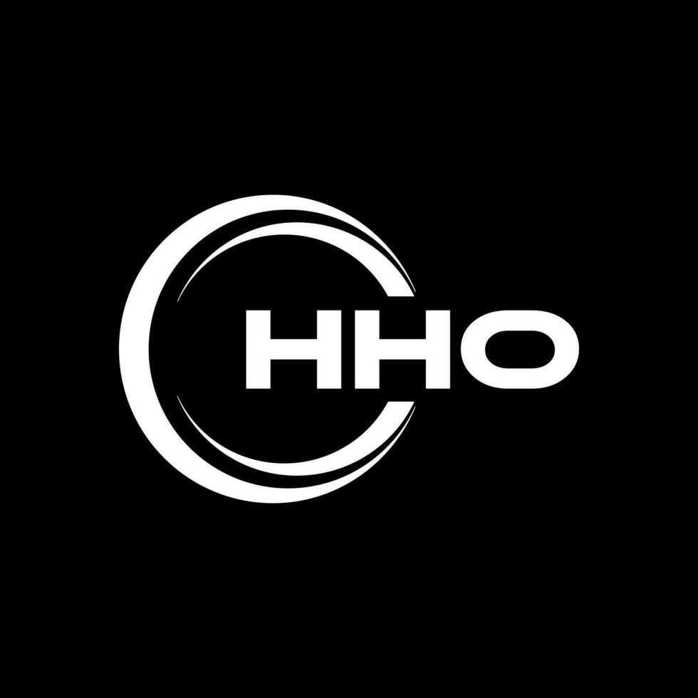 HHO Logo Design, Inspiration for a Unique Identity. Modern Elegance and Creative Design. Watermark Your Success with the Striking this Logo. vector