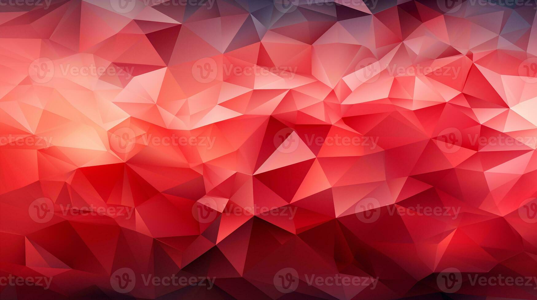 Background red polygon ai photo