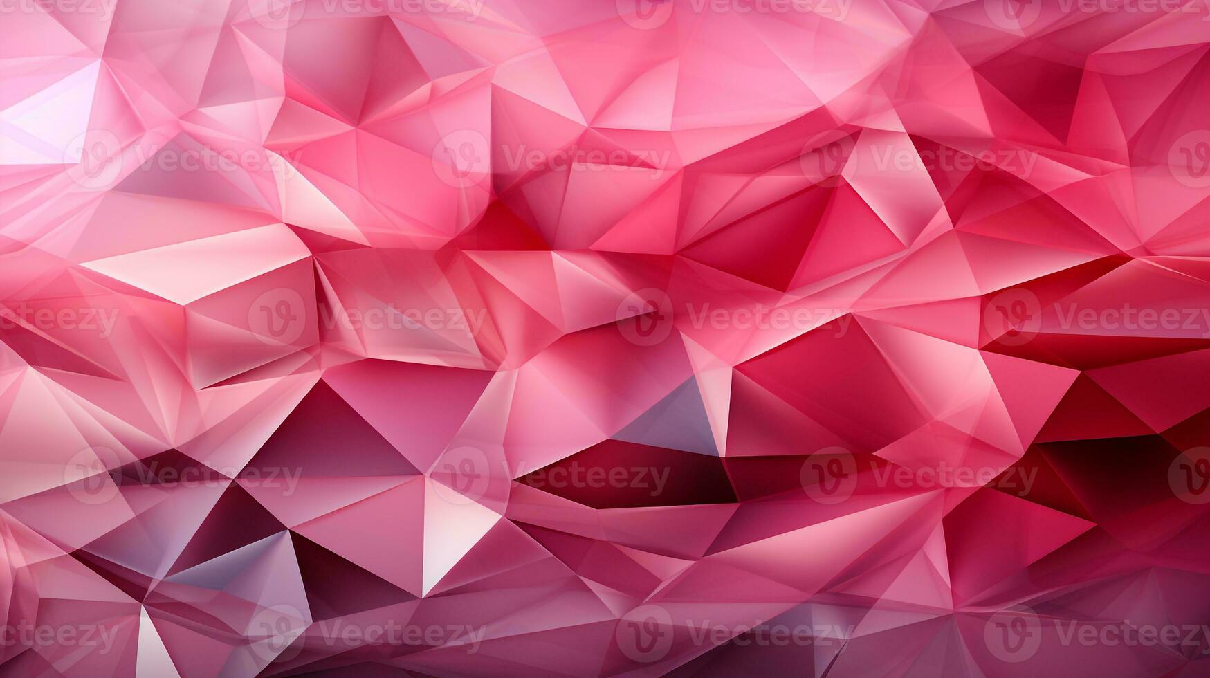 Background pink polygon ai photo