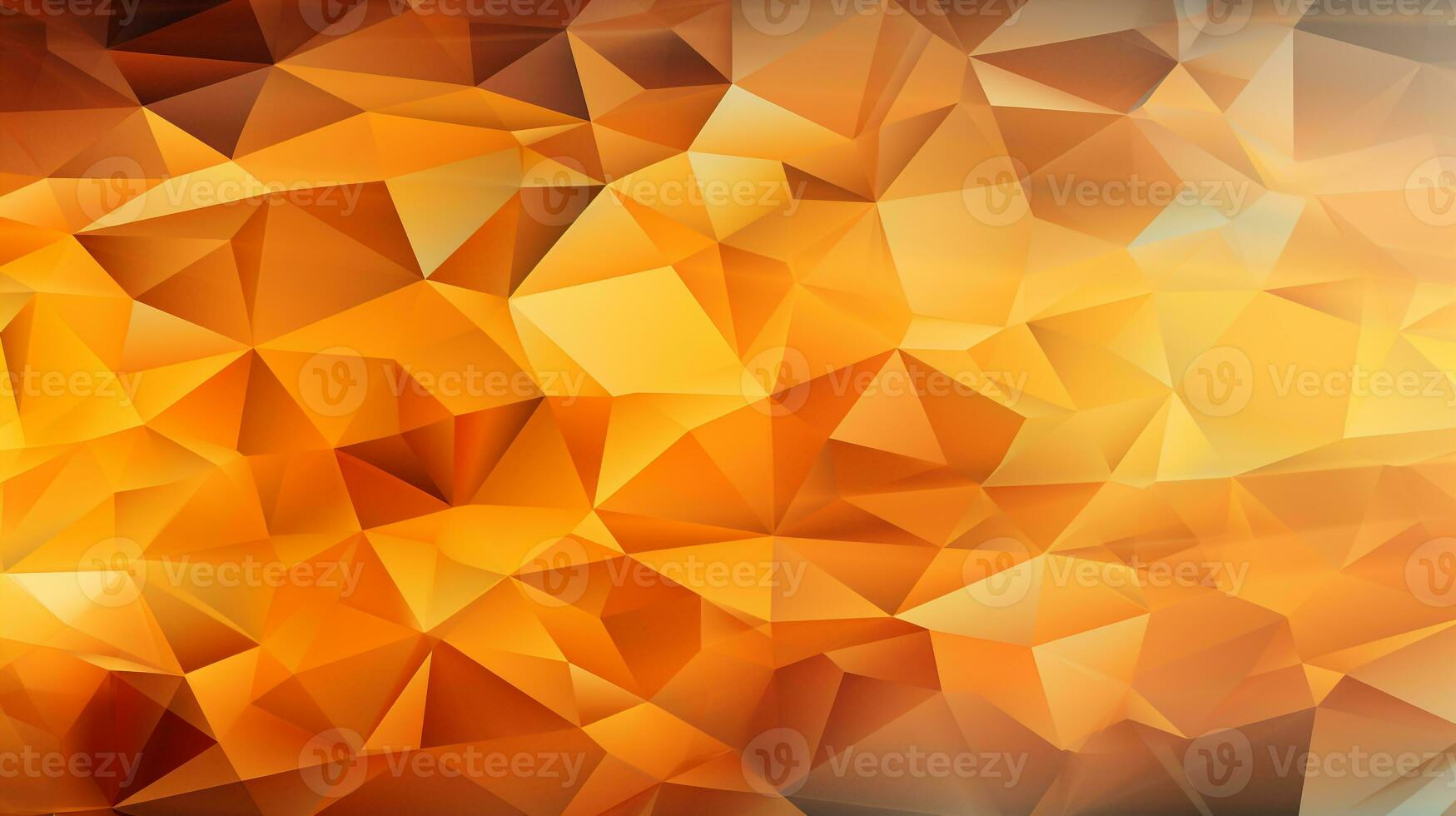 Background yellow polygon ai photo