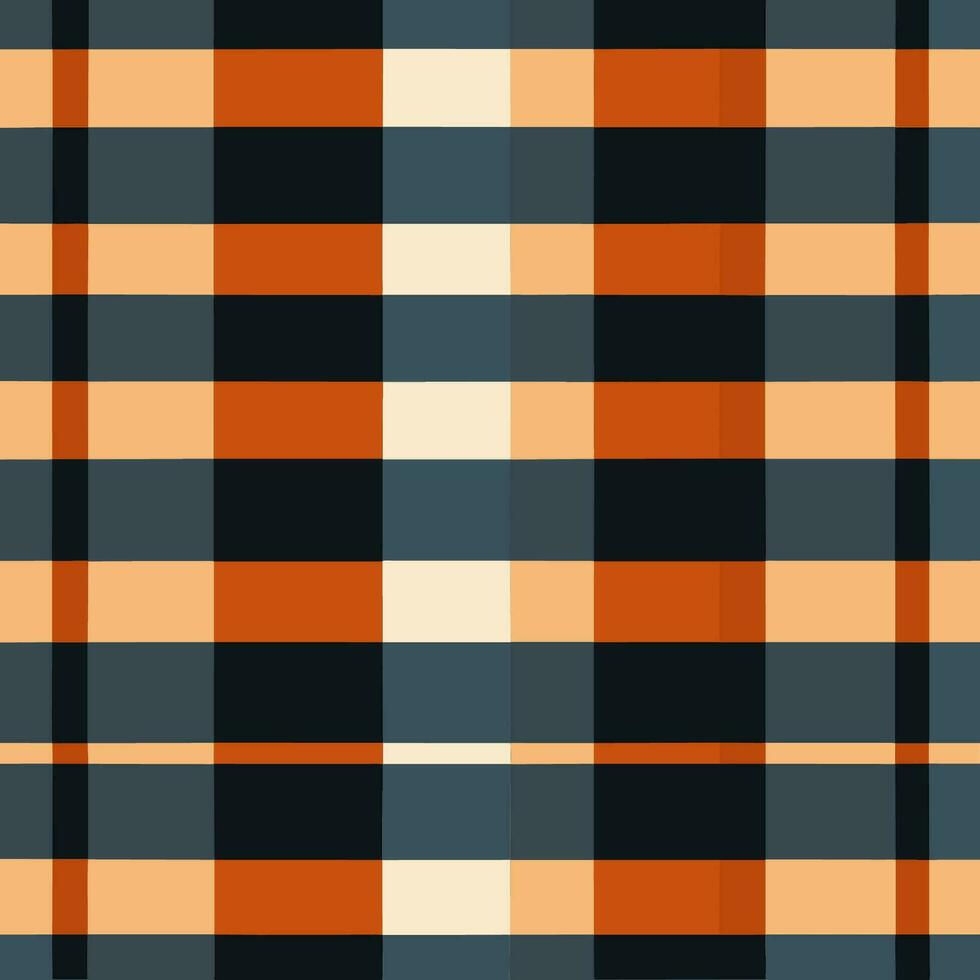 plaid checked pattern seamless fabric textured background modern design vector illustration