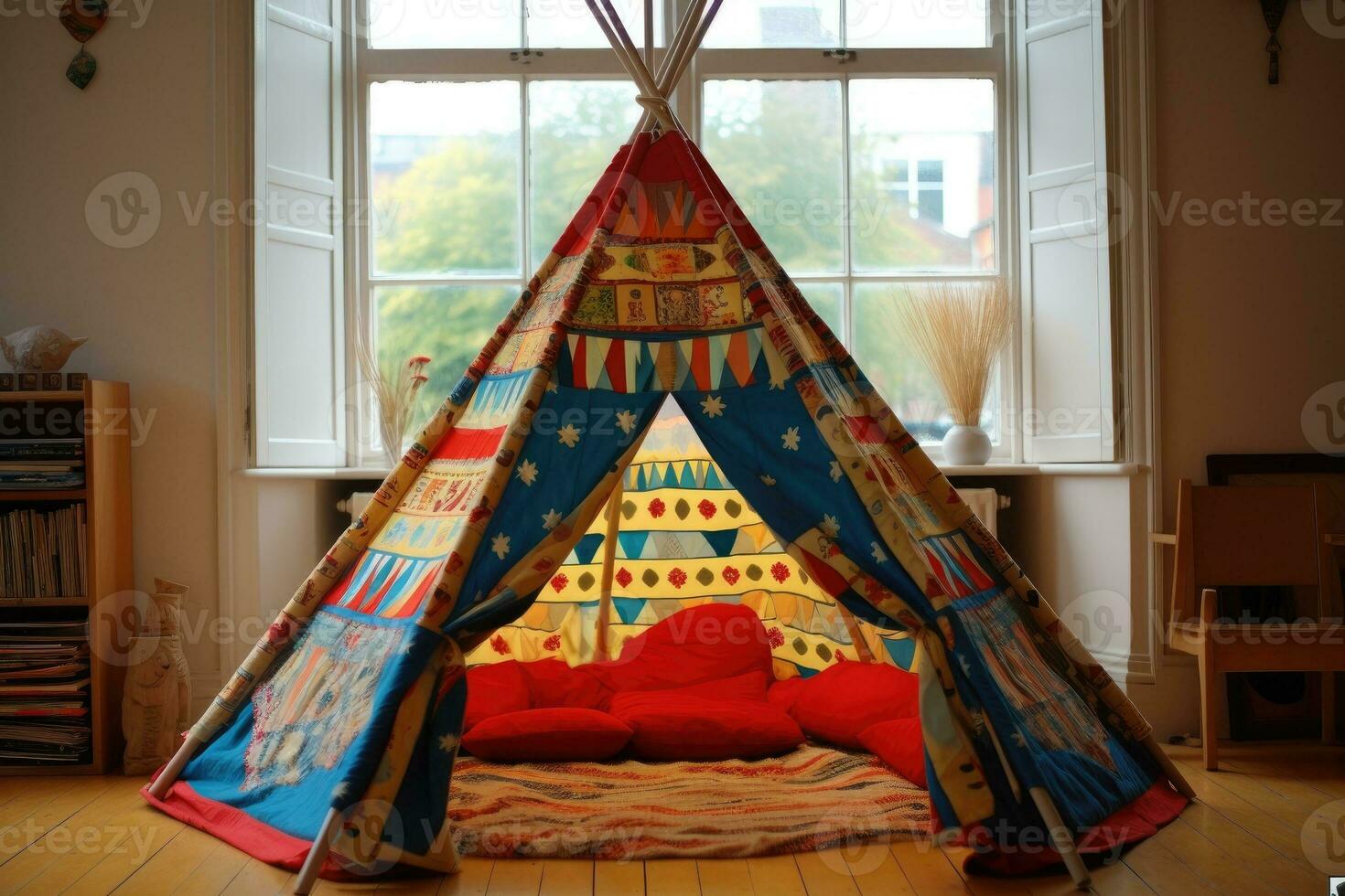 Indian tent or teepee for children. photo