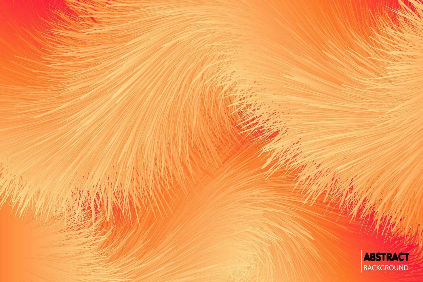 Vector abstract furry modern style background