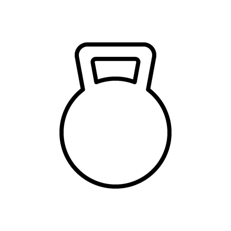 Kettle Bell icon vector design templates simple and modern