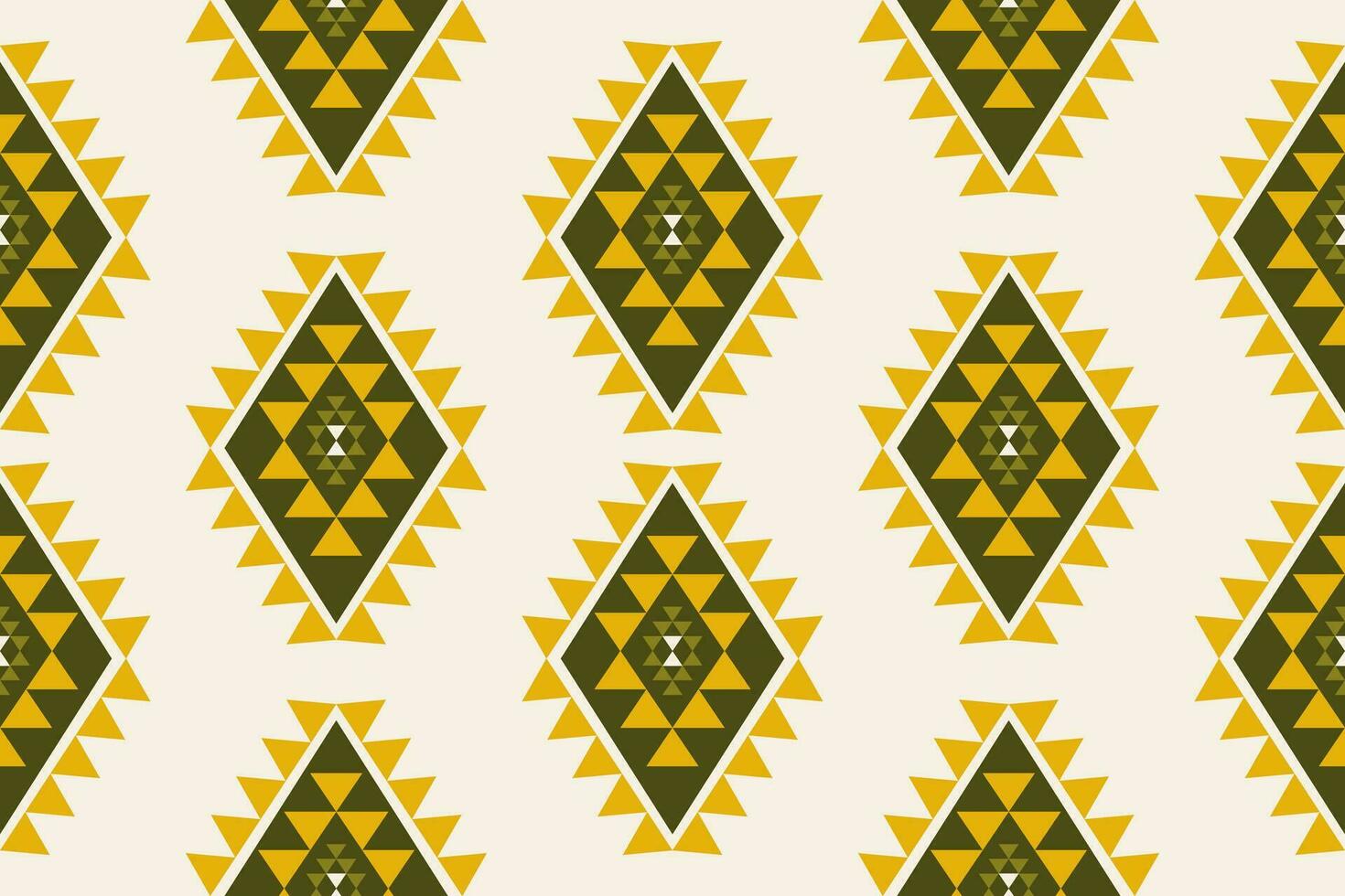 Geometric ethnic oriental seamless pattern thai traditional Design for background,carpet,wallpaper,clothing,wrapping,Batik,fabric,Vector illustration.embroidery style vector