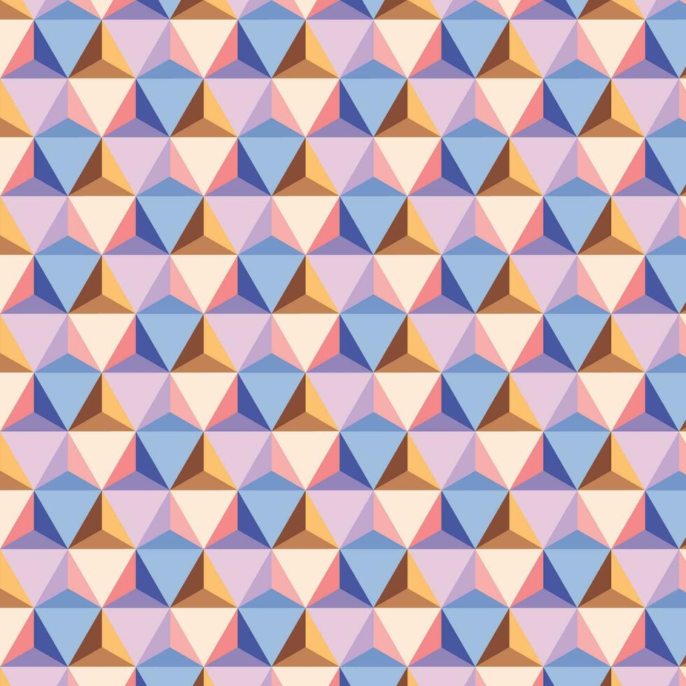 moseic abstract geometric background vector