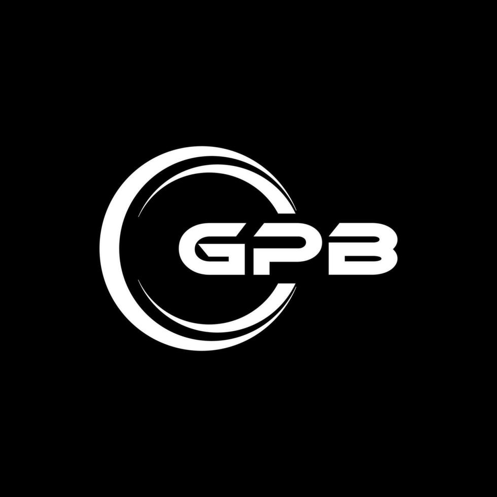 GPB Logo Design, Inspiration for a Unique Identity. Modern Elegance and Creative Design. Watermark Your Success with the Striking this Logo. vector