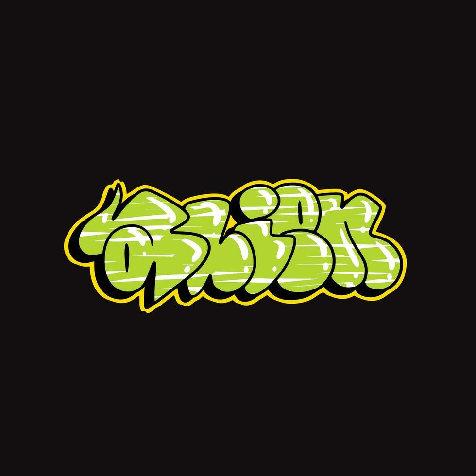 graffiti vector tagging letter word text street art mural hand draw