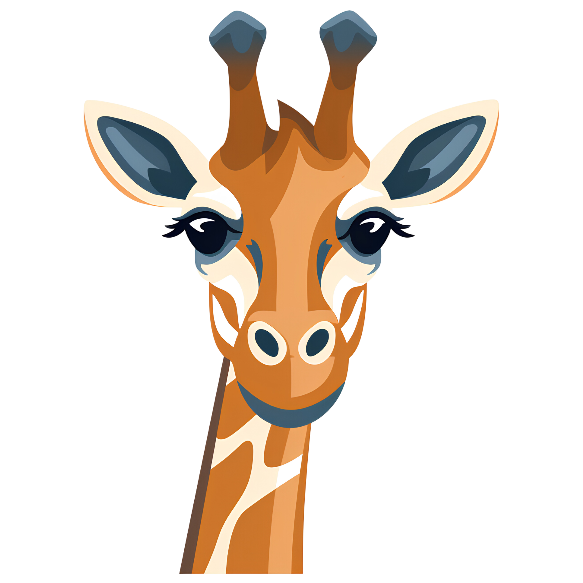 dibujos animados jirafa ai generativo 28282320 PNG