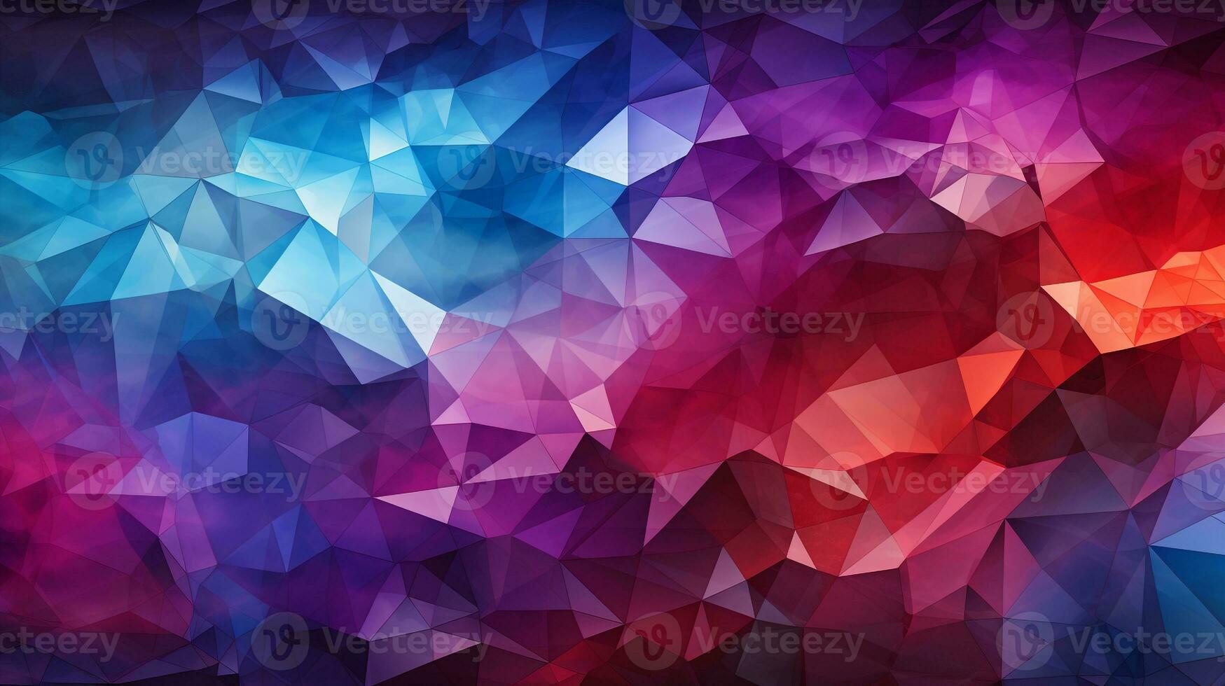 púrpura polígono antecedentes ai foto