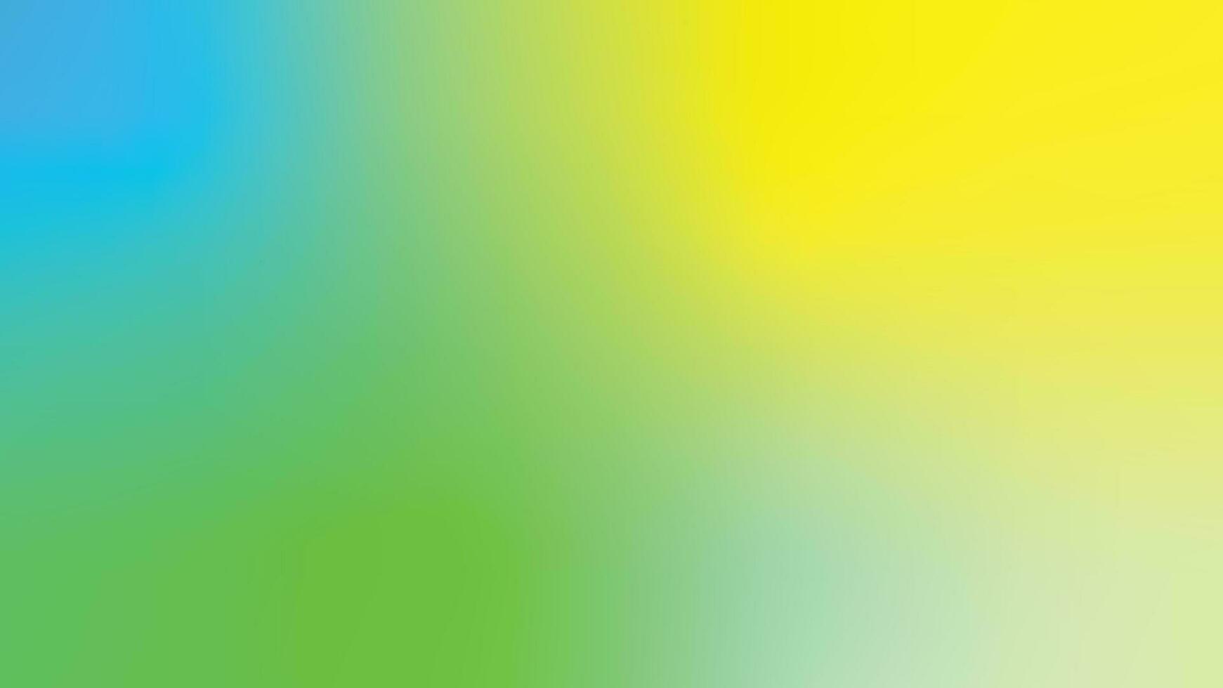 abstract smooth blur green and yellow color gradient background for website banner and paper card decorative design vector