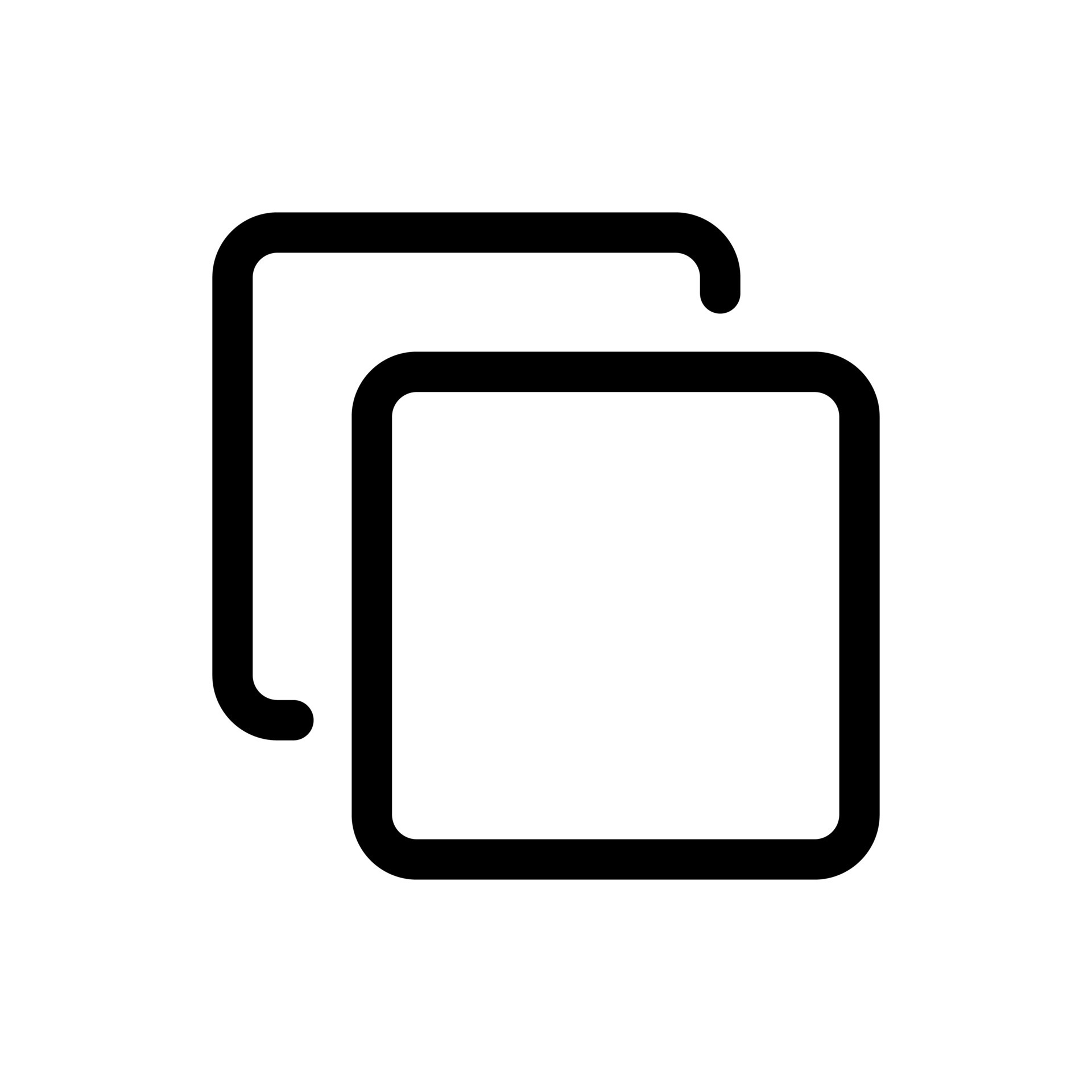 Copy icon in trendy flat style isolated on white background. Copy ...