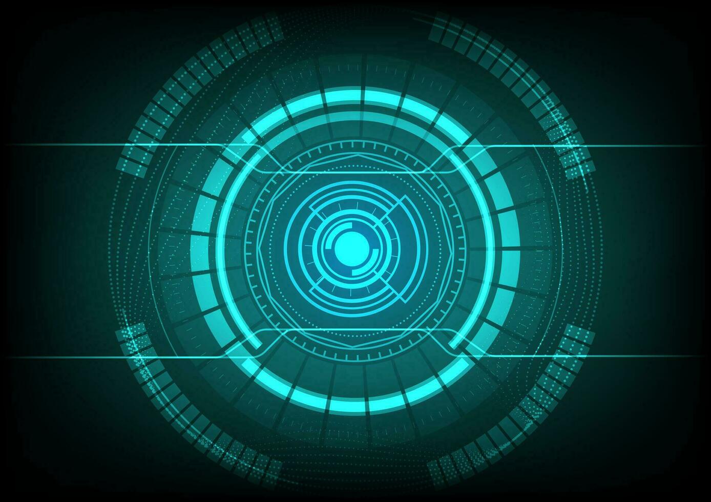 Abstract technology background with green Hi-tech communication concept vector