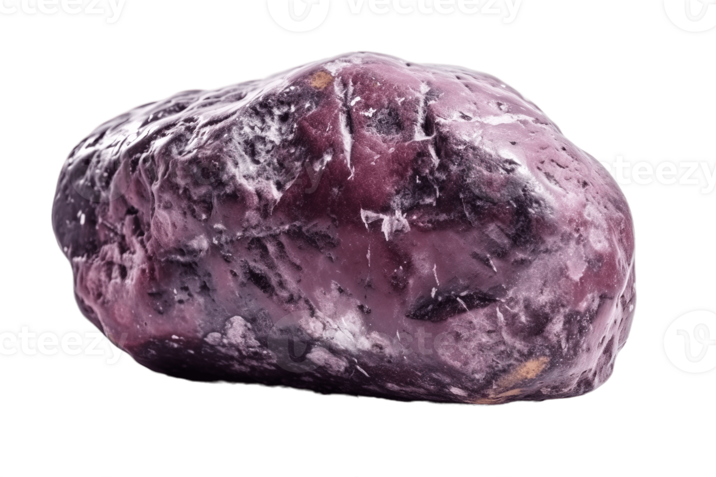 Taaffeite rare precious natural geological stone on a transparent background, png. AI generated. png